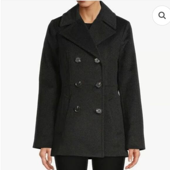 NWOT Michael Kors wool blend peacoat size M - Picture 1 of 11